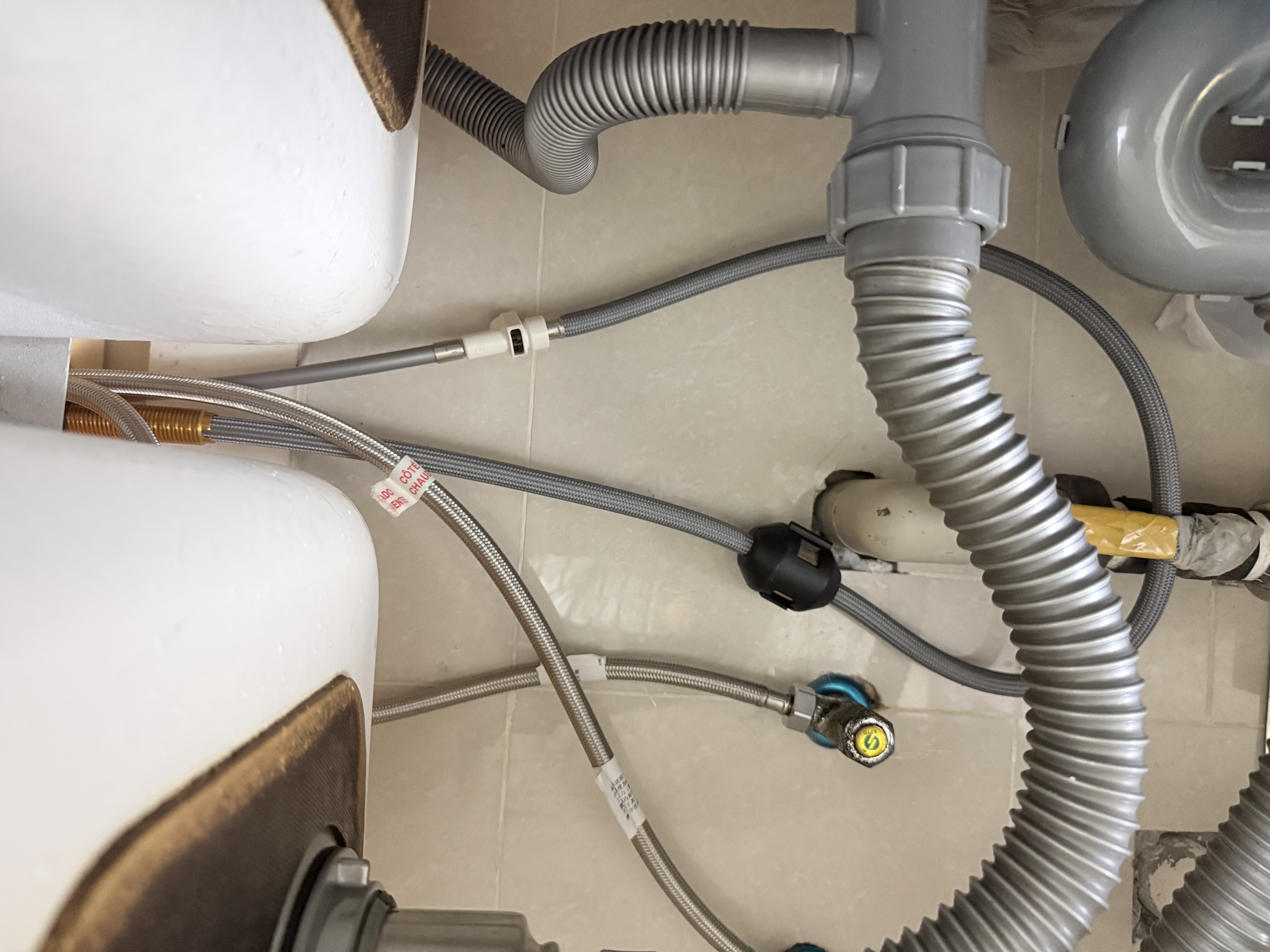 摩恩（MOEN）厨房水龙头可抽拉旋转水槽洗菜盆洗碗盆冷热水龙头本体铜净铅龙头 实拍图