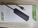 宏碁（acer）USB3.0分线器拓展坞 HUB集线器高速4口扩展坞转接头适用台式电脑笔记本一拖多接口转换器延长线 实拍图