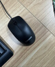 联想（Lenovo）KM210键盘鼠标套装 有线键鼠套装 全尺寸商务办公  笔记本电脑键盘台式机一体机 黑色 实拍图