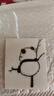 可爱熊猫金属贴3D立体高颜值ins贴画diy手机笔记本电脑平板电脑装饰自粘贴纸 随机1个装 实拍图