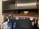 林氏家居中古风餐边柜双层靠墙一体看客餐厅储物收纳酒柜北欧2026新款UM3T 实拍图