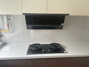 美的（Midea）价保618【小西梅】油烟机自动蒸汽洗30大风量顶侧一体燃气灶具排油烟机AK11+Q529L-M 实拍图