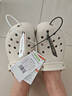 卡骆驰（CROCS）新款厚底云朵洞洞鞋送女友礼物206750 骨白色 37 -38 实拍图
