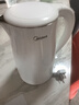 美的（Midea）电热水壶烧水壶1.7L304不锈钢0涂层双层隔热自动断电1500W养生冲奶 MK-SH17M130【价保618】 实拍图