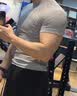 GOLOVEJOY高乐捷健身服男速干健身衣紧身运动训练服弹力压缩T恤 钛锌灰 XL 实拍图