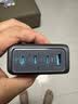 ANKER安克智显充140W充电器套装 氮化镓屏显type-c多口pd快充100W头适用苹果17iPhone手机笔记本电脑 灰 实拍图