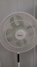 美的（Midea）【幸运草安睡1S】一级能效直流变频声控电风扇家用遥控卧室静音落地扇台式桌面抗菌大风力转页扇 实拍图