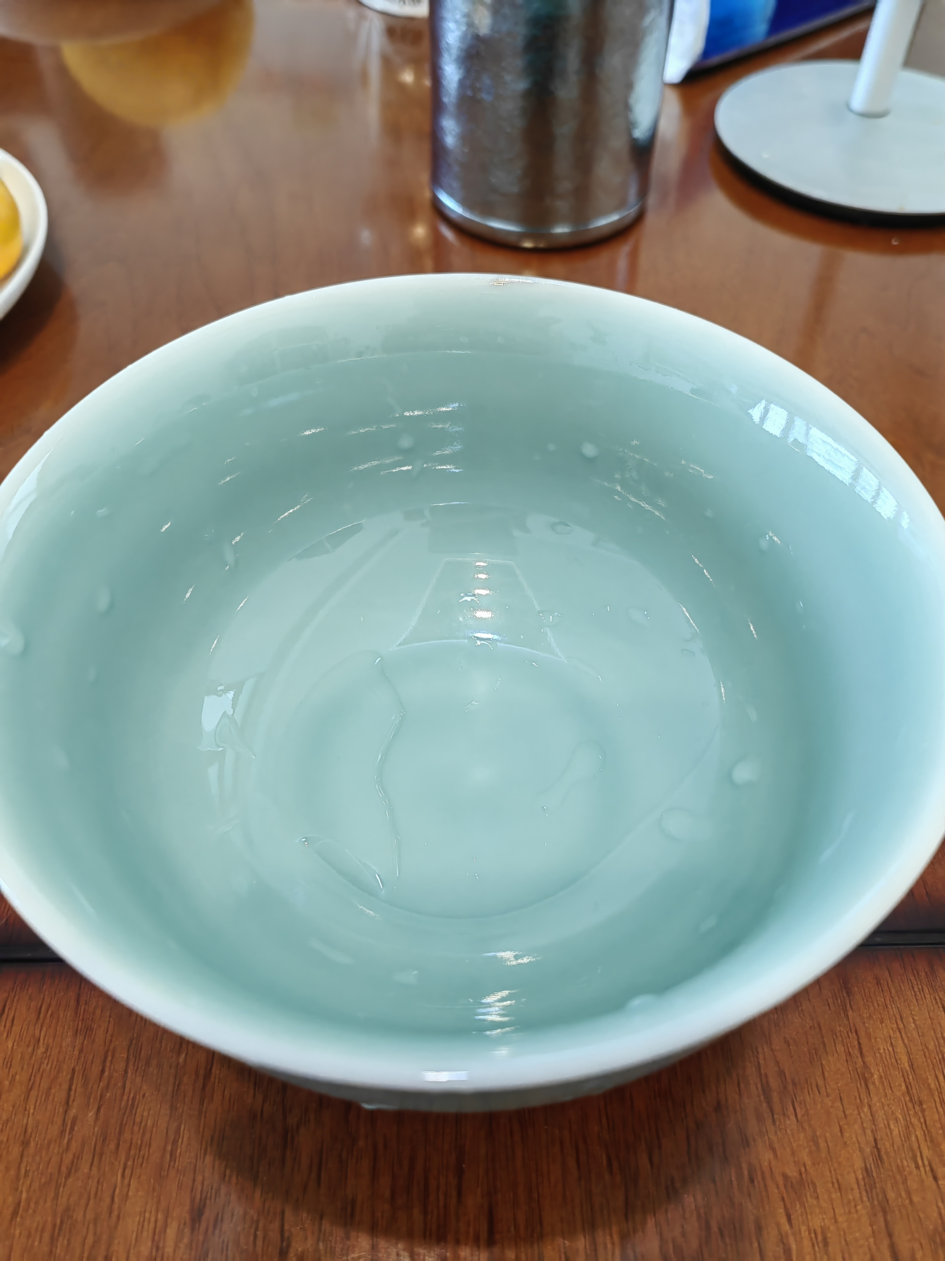 龙泉青瓷米饭碗陶瓷中式餐具家用加厚吃饭碗大号面汤喝粥碗小碗可进洗碗机 5.5英寸天青碗 实拍图