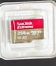 闪迪（SanDisk）256GB TF（MicroSD）内存卡 A2 4K V30 U3 C10 至尊超极速移动存储卡 读速200MB/s 写速140MB/s 实拍图