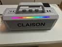 CLAISON【柏林之声】蓝牙音箱高音质音响话筒一体自带声卡广场舞家庭KTV套装户外K歌便携式大功率低音炮 白色【双话筒】300W丨震撼音效 实拍图