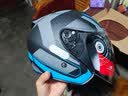 坦克（Tanked Racing）T536电动摩托车头盔半盔3C男女防晒安全帽 亚黑 幻界 L  实拍图