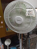美的（Midea）【幸运草安睡1S】一级能效直流变频声控电风扇家用遥控卧室静音落地扇台式桌面抗菌大风力转页扇 实拍图