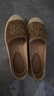 思加图2026春季小碎金大麦鞋渔夫鞋懒人鞋女鞋9UA37AA6 小碎金 36 实拍图