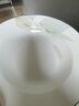 京东京造陶瓷盘子餐盘深盘菜盘微波炉适用 春之意 8英寸汤盘2个装 实拍图
