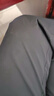 龙牙【轻薄透气抗皱】烈刃修身/轻涛直筒休闲男商务通勤26夏防晒高弹 【轻薄透气】极夜黑+二代轻涛直筒版 30 170/92C高173重161-180斤 实拍图