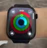 Apple/苹果 Watch S11 智能手表GPS+蜂窝款46毫米亮黑色铝金属表壳黑色运动型表带S/M MFD94CH/B 实拍图