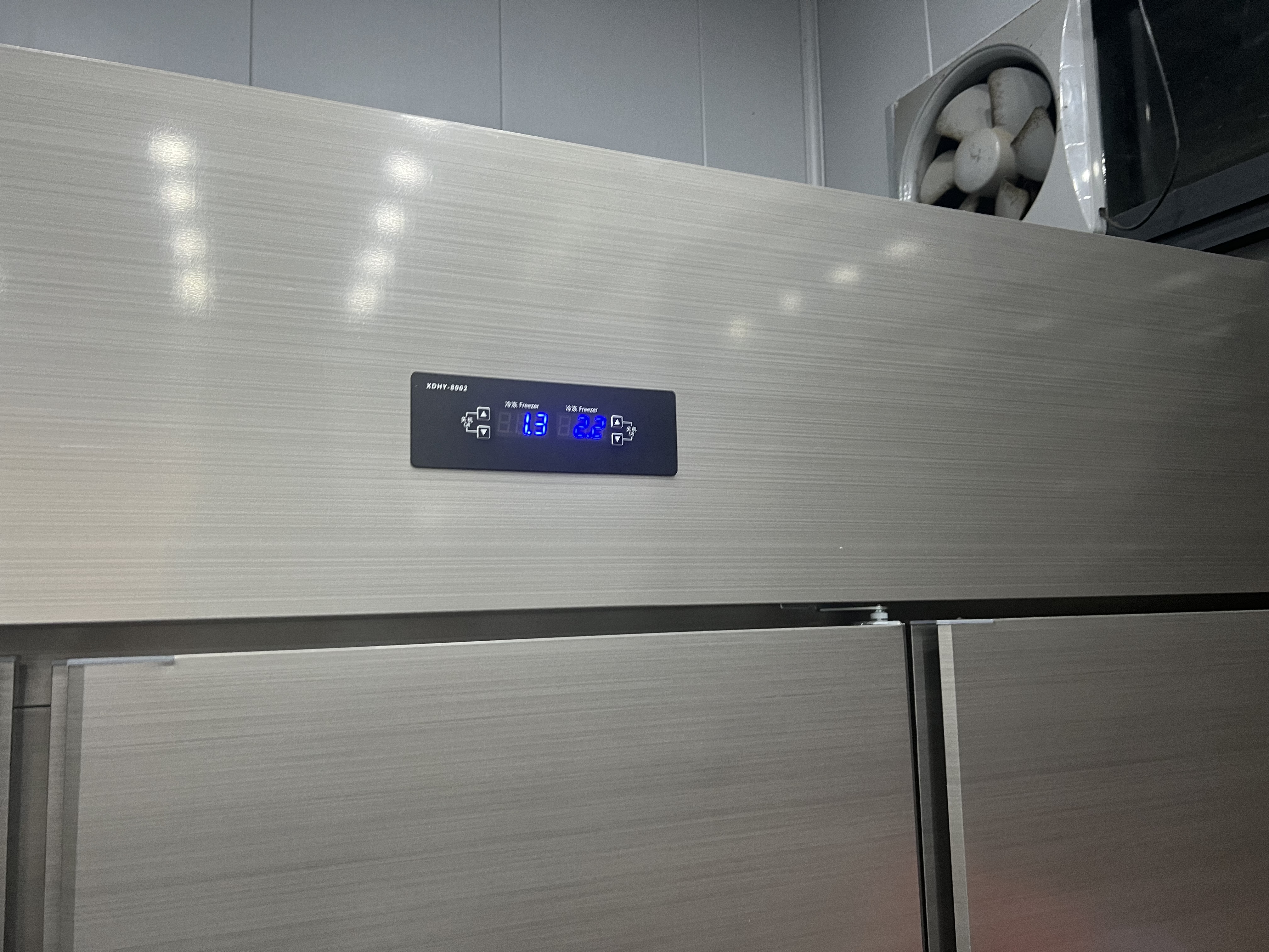 英联瑞仕商用四门冰箱商用六门冰箱保鲜柜餐饮酒店厨房冰箱双温冷藏冷冻不锈钢商用冰箱四开大容量四门冰柜 旗舰款加大全冷藏双开玻璃门【铜管制冷】 实拍图