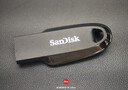 闪迪（SanDisk）64GB USB3.2 U盘 CZ550黑色 读速100MB/s 安全加密 数据恢复 学习办公电脑车载 高速大容量优盘 实拍图