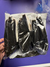 浪莎袜子男士纯棉五指袜100%棉袜抑菌透气男袜运动防臭袜分脚趾袜5双 男中筒-黑 5双 均码 棉男士五指袜 实拍图