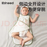 柯斯德尼（kidsneed）婴儿睡袋夏季薄款竹棉纱布无袖背心宝宝儿童睡衣前四后二L码 实拍图