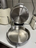 美的（Midea）小钢炮电饼铛钛钢0涂层不锈钢2026年新款 家用小型40mm加大加深双面加热烙饼锅电煎锅京东自营S3ti 实拍图