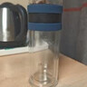 富光双层玻璃杯 泡茶杯茶水分离杯子 高硼硅玻璃水杯便携男女士290ML 实拍图