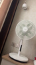 美的（Midea）【幸运草安睡1S】一级能效直流变频声控电风扇家用遥控卧室静音落地扇台式桌面抗菌大风力转页扇 实拍图