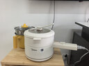 美的（Midea）电煮锅 小电锅 电蒸锅 宿舍小锅多功能锅辅食锅 1.6L学生寝室一体泡面小火锅电煮锅XZE2017 配蒸笼 实拍图