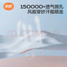 良良婴儿睡袋纱布儿童分腿睡袋透气防踢被前4后2梦幻100/52 实拍图