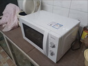美的（Midea）【价保618】快捷微波炉 家用小型 360°转盘加热 旋钮操控 易洁内胆（M1-L213B） 实拍图