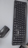 联想（Lenovo）KM210键盘鼠标套装 有线键鼠套装 全尺寸商务办公  笔记本电脑键盘台式机一体机 黑色 实拍图