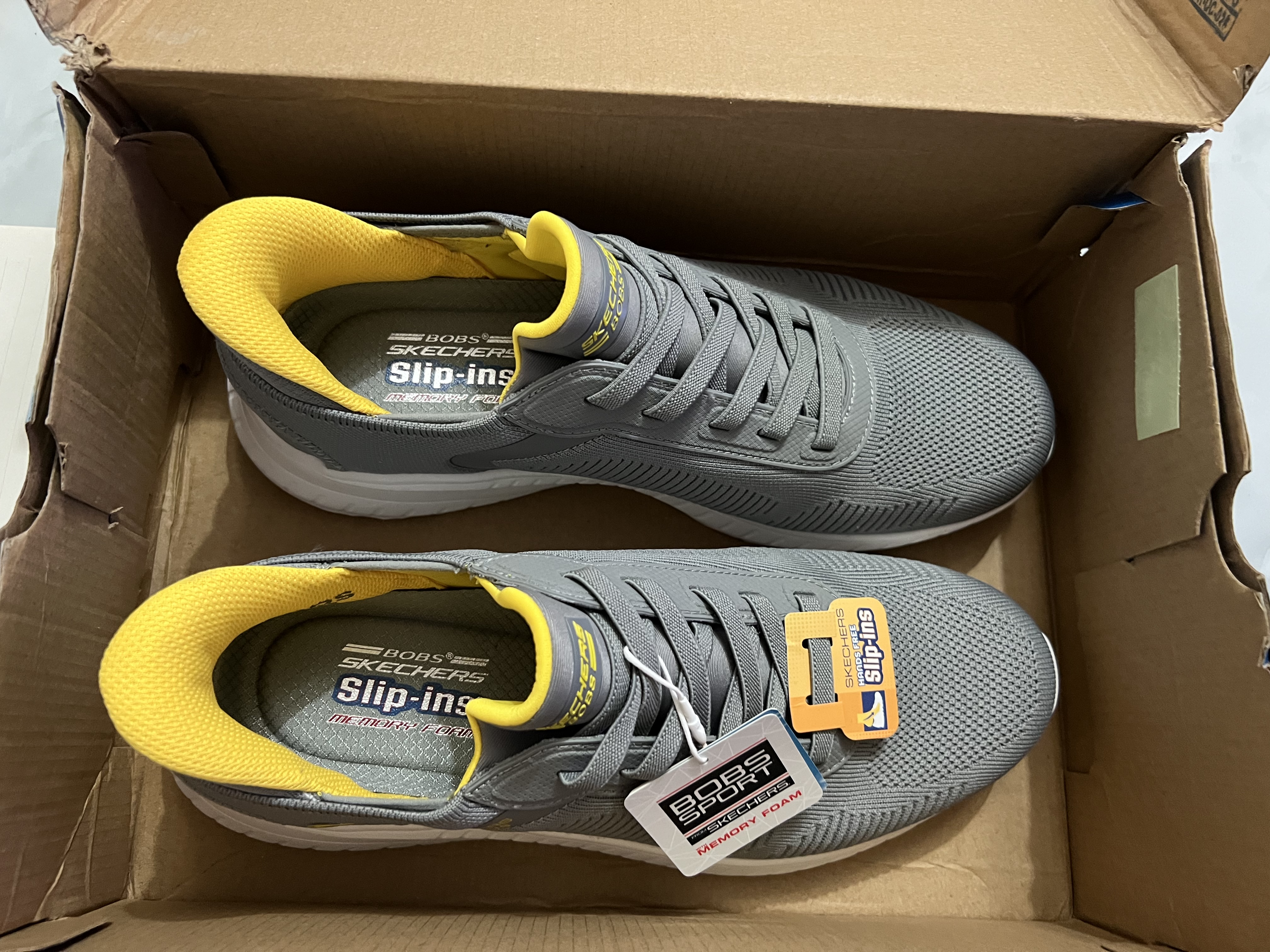 斯凯奇（Skechers）运动鞋男士夏季网面透气休闲鞋户外软底轻便跑步鞋232398 实拍图