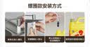 潜水艇洗洁精水槽按压器厨房菜盆水槽皂液器304不锈钢洗涤剂出液泵头 304不锈钢按压器+延长管【24-40mm孔径可用】 实拍图