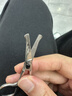 尖工（JIANGONG）圆头不锈钢鼻毛剪鼻毛修剪器手动男士专用胡须小鼻毛剪刀 便携 实拍图