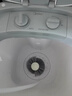 美的（Midea）4公斤半自动洗鞋机家用宿舍仿生手洗 360°全方位清洁尼龙软刷解放双手迷你洗鞋机MX-XXGW02PRO 实拍图