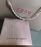 六福珠宝 黄金耳钉栀子花足金耳环生日礼物女 计价G01G0027DS 约1.00克 实拍图
