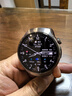 华为【父亲节送礼优选】HUAWEI WATCH 5 46mm高端款航天级钛合金表壳木星棕素皮复合表带 实拍图