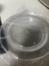 SHUANG YU一次性航空盘26cm*10只水晶碟子零食烧烤野餐加厚圆形盘子 实拍图