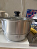 美厨（MAXCOOK）蒸锅 304不锈钢26cm单层蒸锅 加厚复合底燃气炉电磁炉通用 实拍图