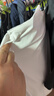 杰克·琼斯（JACK&JONES）26年男装四季打底T恤男士凉感透气多色情侣款短袖t恤水洗不易走形 白色A06 L 180 实拍图