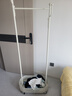全品屋衣架落地立式衣帽架挂衣架晾家用可移动带轮衣服卧室宿舍收纳架子 【清仓处理】【家居风奶油白】 收纳置物篮-长60cm 实拍图