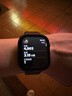 Apple/苹果 Watch S11 智能手表GPS款46毫米亮黑色铝金属表壳黑色运动型表带M/L MEVH4CH/B 实拍图