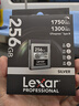 雷克沙（Lexar）256GB Cfexpress Type A存储卡 VPG200 8K录制 读1750MB/s 索尼相机专用cfa卡 4.0高速 (SILVER) 实拍图