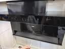 海尔（Haier）【价保618】抽吸排油烟机大嘴C61pro上门安装  顶侧双吸以旧换新28风量联动热熔洗EC973UD黑色 实拍图
