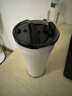 膳魔师（THERMOS）便携电动搅拌杯咖啡杯新款陶瓷涂层车载办公室保温杯高颜值水杯子 膳魔师-晨光白【395ml】 实拍图