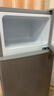 奥克斯小冰箱家用小型迷你冷藏冷冻两用出租房宿舍用节能省电寝室办公室电冰箱 【净化去味】166银色【高效保鲜 铜管速冷】48L 实拍图