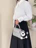 纪诗哲包包女包2026新款单肩包手提斜挎包生日七夕情人节礼物送老婆女友 灰色【品牌礼盒装】 时尚百搭小众洋气轻奢女士包实用走心高级感纪念日礼物 实拍图