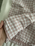 MUJI[自营限定款]女士无侧缝 双层纱织睡衣 纯棉家居服 浅粉红色 L 实拍图