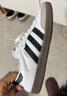 阿迪达斯 adidas三叶草  samba T头鞋运动鞋男女休闲鞋B75806 43 实拍图