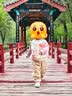 嘟嘟家儿童外套时髦秋装男童棒球服卡通上衣女童衣服洋气秋季宝宝童装潮 粉色 100 实拍图